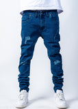 Amelia A2 Stacked Skinny Jeans Dark Blue