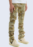 Desert Camo Stacked Jeans