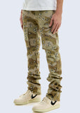 Desert Camo Stacked Jeans