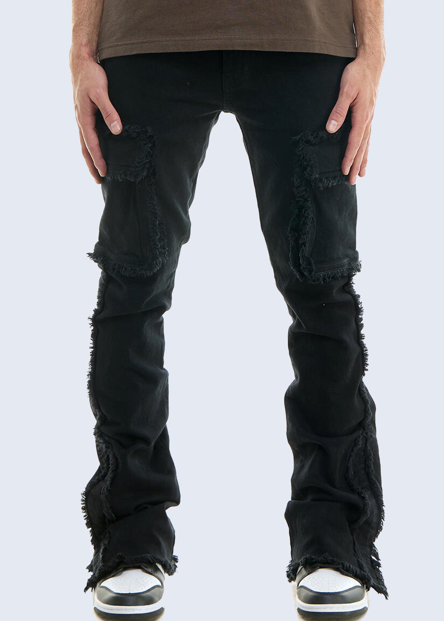 Enzo Cargo Stacked Jeans - 95denim