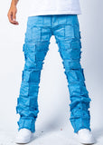 Nala Baby Blue Stacked Jeans