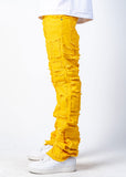 Nala Yellow Stacked Jeans