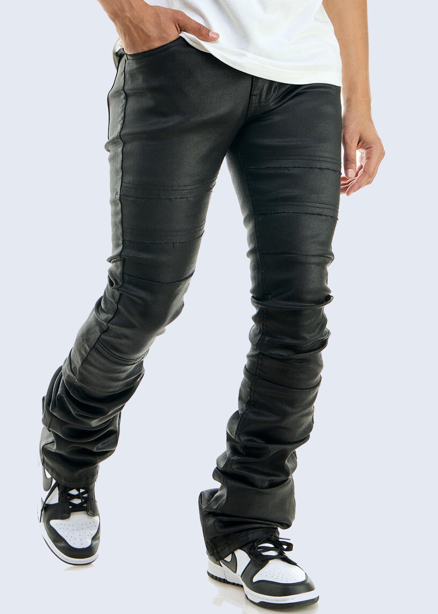 rock star outfits leather jacket pants leather