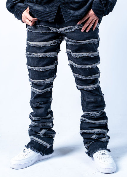 Sierra Stacked Flare Denim