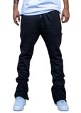 Essentials Stacked Cargo Sweatpants Black