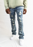 Pacific Stacked Flare Denim