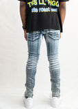 Aurora Stacked Skinny Jeans