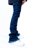 Reves Mens Stacked Denim Jeans